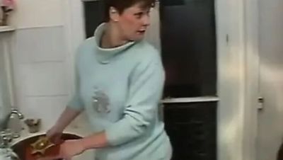 Sexy hairy granny craves fresh meat deep in her ass - veryfreeporn.com - Italy
