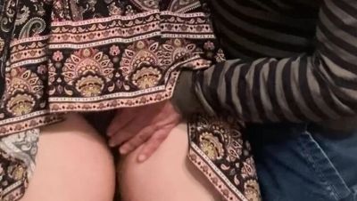 Subway Pervert Fingers My Tight Teen Pussy While My Boyfriend Watches - porntry.com - Britain - Romania