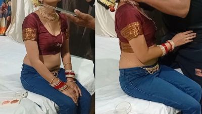 Makeup artist fucks hot new bride's pussy during makeover session - porntry.com - India - Pakistan