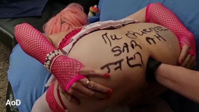 SarahLope Dominates Sissy with Strap-On and Deep Anal Fisting - veryfreeporn.com - France