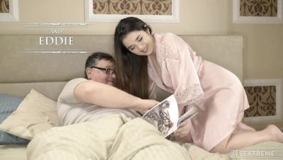 Diana Rius - 21 Sextreme - Busty Teen Diana Rius Sucks Old Man and Takes His Cum - veryfreeporn.com