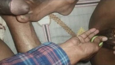 Young Desi Teen Rides Veggies Deep in Her Tight Pussy - Homemade Closeup - porntry.com - India