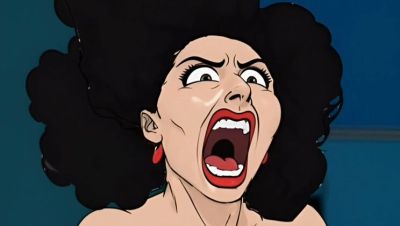 Busty Brunette Wife Can't Resist Giant Black Cock - Animated - veryfreeporn.com - Britain