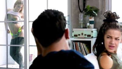 Sloan Harper - Peter Green - Evelin Stone - Rude Stepbrother Gets A Blonde Teen's Help With Homework - porntry.com - Britain