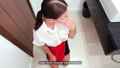 Waitress Messed Up the Order, Paid With Her Big Tits and Ass - porntry.com - Russia