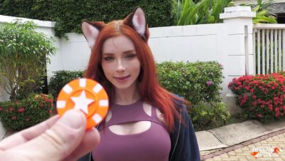 Sweetie Fox - Sweetie Fox Gets Public Tease, Rough Deepthroat, and Doggystyle Creampie - porntry.com - Russia