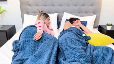 Naty Delgado & Alicia Trece Get Horny in Bed and Fuck Lesbian Style - porntry.com - Colombia