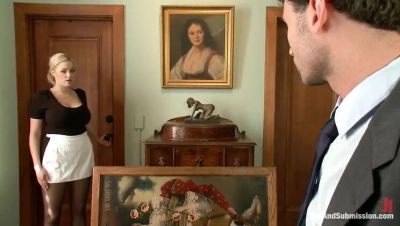 James Deen - Charley Chase - Katie Kox - Big Dick James Deen Breaks The Bbc Maid And Wife With Bondage Discipline - porntry.com - Britain