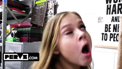 Mike Mancini - CoCo Lovelock - Joshua Lewis - Coco Lovelock Busted for Sex Toys in Store - Security Guard Gets a Blowjob - porntry.com - Britain