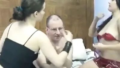 Sarah and Kathy share a hard cock in hot threesome - porntry.com - Britain