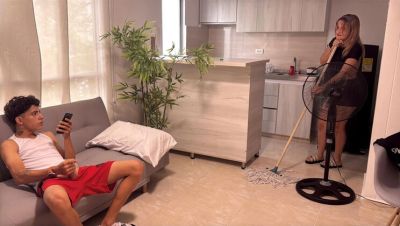 My Big Ass Stepmom Catches Me Acting Like a Jerk and Fucks My Ass Until I Cum - porntry.com - India - Spain - Colombia