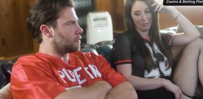 Busty youthful dame shows off her fellate abilities before a messy cumshot - ah-me.com