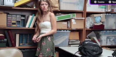 Nymph - Hardcore redhead chick gets screwed by security guard - ah-me.com