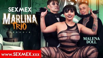 Malena Doll - Malena - Marlina - Trio Wednesday - Threesome - upornia.com