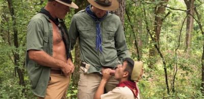 Role Play - Twink scout caught two scoutmasters banging - ah-me.com