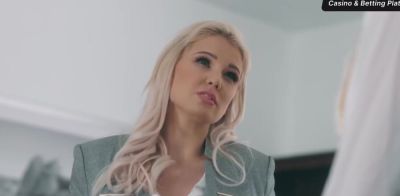 Milf Mom - Blonde milf enjoys cooter eating in her office - ah-me.com