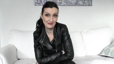 Bound to the Fuck Machine in a Cock Cage, Swallowing Stranger's Cum, Lady Victoria Valente - porntry.com - Germany