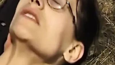 Skinny German Girl Gets Hairy Pussy Fucked in the Woods - porntry.com - Germany