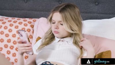 Charlie Forde - CoCo Lovelock - Secret Stepsisters Coco & Emma Caught by Stepmom Charlie - porntry.com - Britain