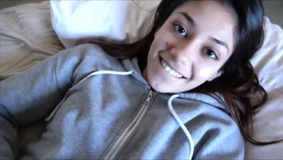 Alex Adams - Xxlayna Marie - Latina Teen Girlfriend Gets Stretched by Big Dick Before Gym - Xxlayna Marie POV - veryfreeporn.com