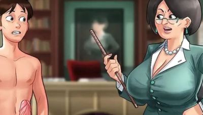 Summertime Saga: My College Principal Caught Me Jerking Off in Class - veryfreeporn.com - India