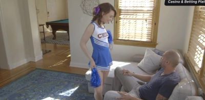 Kinky youthfull lady likes phat prick on blue rug - ah-me.com