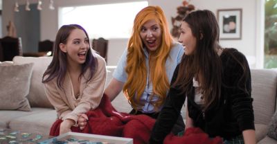 Lauren Phillips - Lily Larimar - Maya Woulfe - Lauren Phillips, Lily Larimar & Maya Woulfe: Brunettes babes in a wild HD threesome - alphaporno.com
