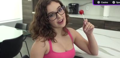Brunette stepsister likes to give him deepthroat - ah-me.com