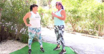 Mature Devon and y*** Melody indulge in a steamy alfresco lesbian romp - alphaporno.com