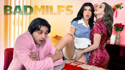 Elias Cash, Nicole Emma Vaunt And Gal Ritchie In Filthy Threesome With Our Favorite Waitress - videomanysex.com