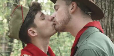 Horny Scout gays in Forest Threesome Action - ah-me.com