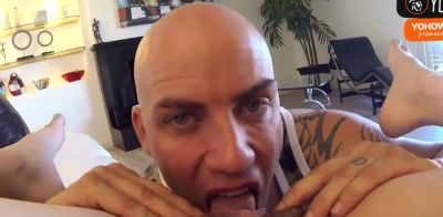 POV humping a ash-blonde stunner with petite tits - ah-me.com