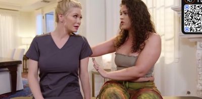 Busty mummy gives a torrid greased massage and loves some masturbation - ah-me.com